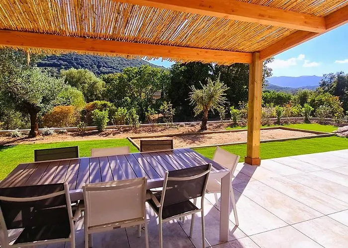 וילה Florida, 8 Pers, Vue Montagne, 350 M A Pieds Pinarellu